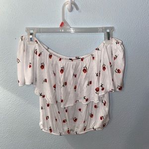 Floral crop top